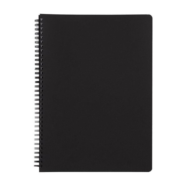 oxybag Collegeblock A5 PP liniert 60 Blatt CLASSIC schwarz
