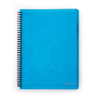oxybag Collegeblock A5 PP liniert 60 Blatt NEO COLORI blau