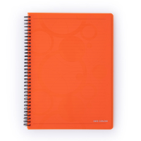 oxybag Collegeblock A5 PP liniert 60 Blatt NEO COLORI orange