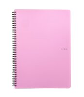 oxybag Collegeblock A5 PP liniert 60 Blatt PASTELINI pink