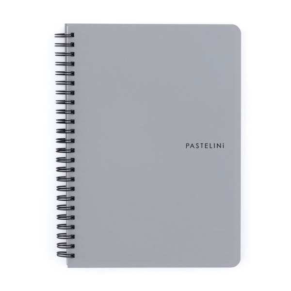 oxybag Collegeblock A5 PP liniert 60 Blatt PASTELINI grau
