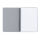 oxybag Collegeblock A5 PP liniert 60 Blatt PASTELINI grau