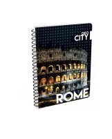 oxybag Collegeblock A6 liniert 80 Blatt GEO CITY Rom