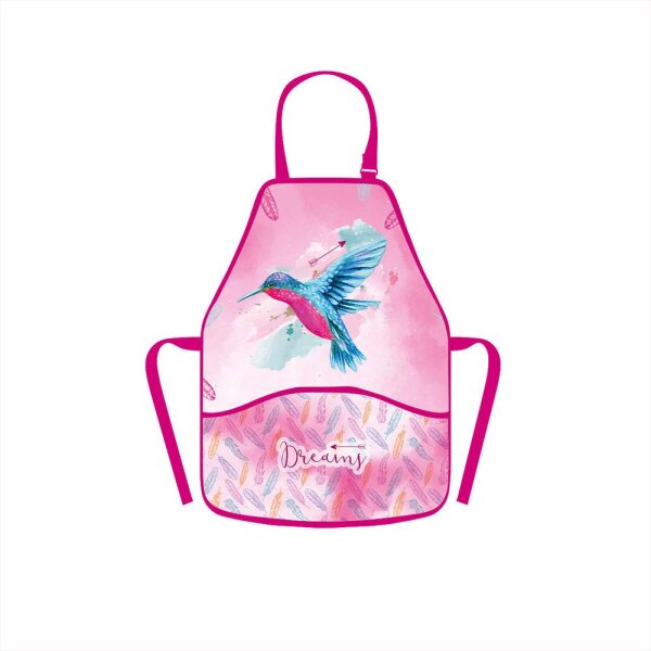oxybag Malschürze / Werkenschürze Colibri Dreams pink