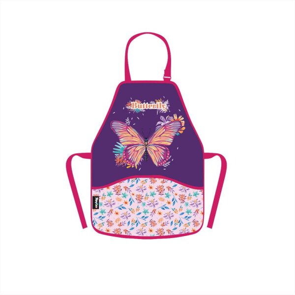 oxybag Malschürze / Werkenschürze Butterfly purple