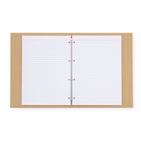 oxybag Ringbuch 4-Ring DIN A4 100 Blatt liniert KRAFT