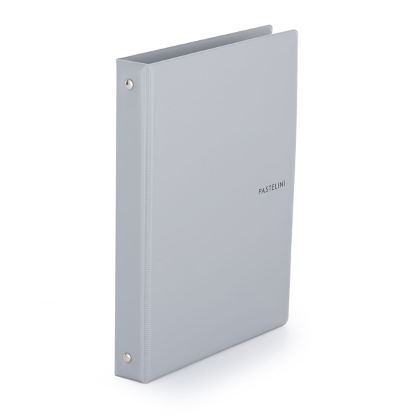 oxybag Ringbuch 4-Ring DIN A4 100 Blatt liniert PASTELINI grey