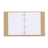 oxybag Ringbuch 4-Ring DIN A5 100 Blatt liniert KRAFT