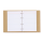 oxybag Ringbuch 4-Ring DIN A5 100 Blatt liniert KRAFT