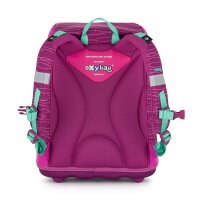 oxybag Schulrucksackset 4-teilig OXY SHERPY pink