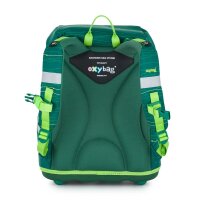 oxybag Schulrucksackset 4-teilig OXY SHERPY green