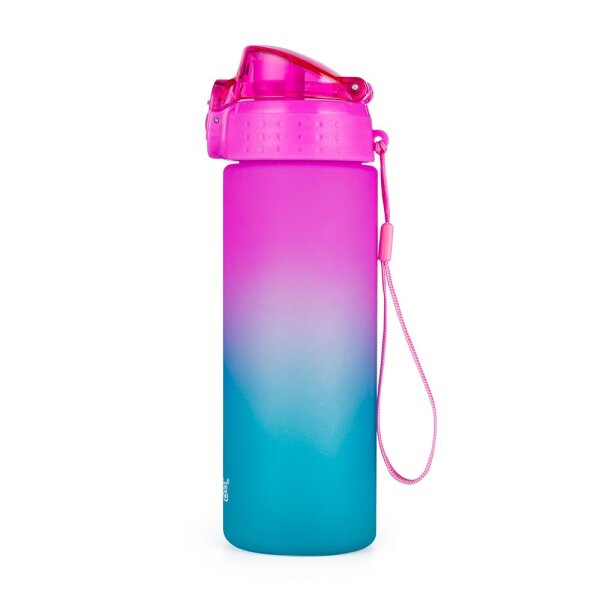 oxybag Trinkflasche 600 ml OXY CLICK OMBRE blue-pink