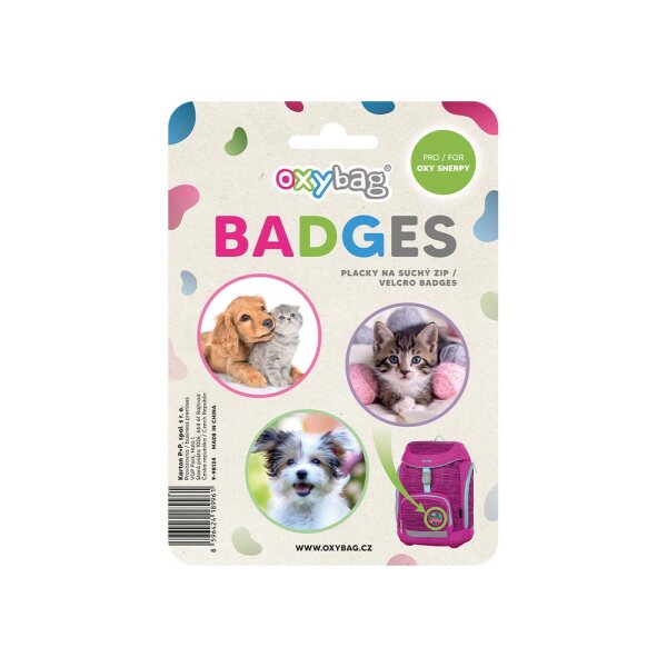 oxybag Klettpatches für Schultasche OXY SHERBY Pets