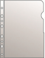 KARTON P+P Klarsichthülle A5 PP 140µm, oben...