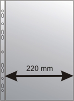 KARTON P+P Klarsichthülle A4+ PP 100µm, 50...