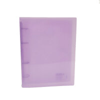 oxybag Ringbuch 4-Ring DIN A5 PP LINES lila