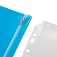 oxybag Dokumententasche mit Eurolochung A4 transparent