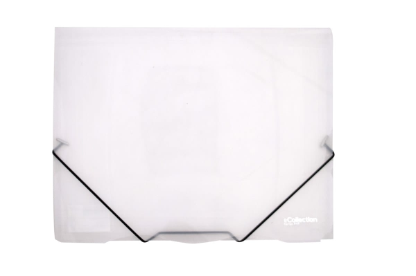 oxybag Dreiflügelmappe A4 mit Gummizug eCollection transparent