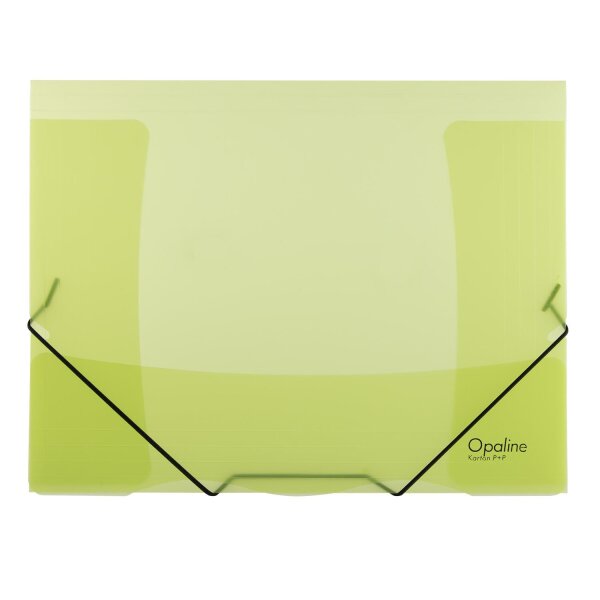 oxybag Dreiflügelmappe A4 mit Gummizug OPALINE hellgrün