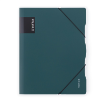 oxybag Dreiflügelmappe mit Gummizug VERDE forest