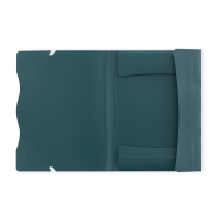 oxybag Dreiflügelmappe mit Gummizug VERDE forest