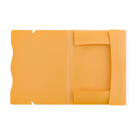 oxybag Dreiflügelmappe mit Gummizug VERDE mustard