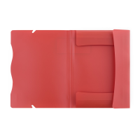 oxybag Dreiflügelmappe mit Gummizug VERDE brick