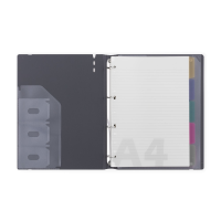 oxybag Ringbuch 4-Ring DIN A4 90 Blatt VERDE brick