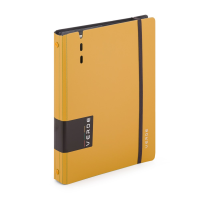 oxybag Ringbuch 4-Ring DIN A5 90 Blatt VERDE mustard