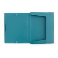 oxybag Heftbox mit Gummizug PP DIN A4 VERDE sea