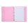oxybag Ringbuch 4-Ring DIN A4 100 Blatt liniert PASTELINI pink