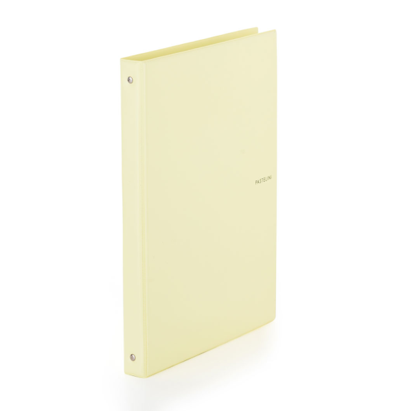 oxybag Ringbuch 4-Ring DIN A4 100 Blatt liniert PASTELINI yellow