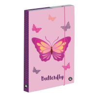 oxybag Heftbox A5 Butterfly pink