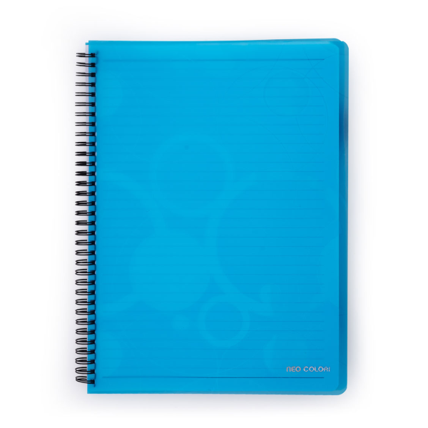 oxybag Collegeblock A4 PP liniert 60 Blatt NEO COLORI blau