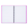 oxybag Collegeblock A4 PP liniert 60 Blatt NEO COLORI pink