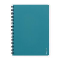 oxybag Collegeblock A4 PP liniert 60 Blatt VERDE sea