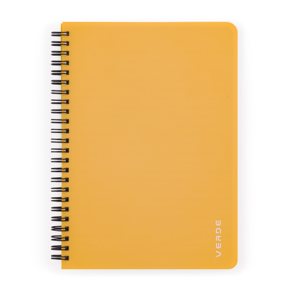 oxybag Collegeblock A5 PP liniert 60 Blatt VERDE mustard