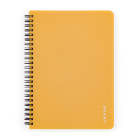 oxybag Collegeblock A5 PP liniert 60 Blatt VERDE mustard
