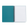 oxybag Collegeblock A5 PP liniert 60 Blatt VERDE sea