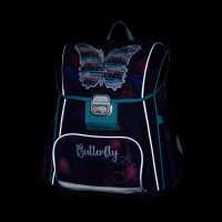 oxybag Schultaschenset 3-teilig PREMIUM COOL Butterfly Magical