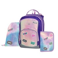 oxybag Schulrucksackset 3-teilig OXY GO Fashion