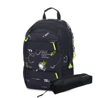 oxybag Schulrucksack OXY SPORT Graffiti + Etui