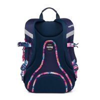 oxybag Schulrucksack OXY SPORT Flowers blue + Etui