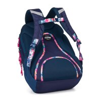 oxybag Schulrucksack OXY SPORT Flowers blue + Etui