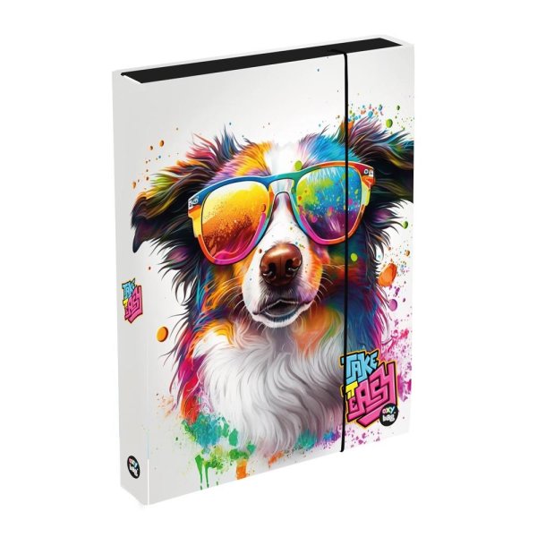 oxybag Heftbox Jumbo A4 TAKE IT EASY Dog
