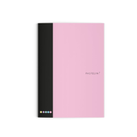 oxybag Schulheft DIN A4 liniert 8mm 40 Blatt PASTELINI pink