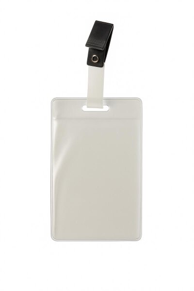 oxybag Namenschild mit Clip Hochformat 60 × 105 mm