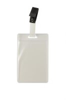 oxybag Namenschild mit Clip Hochformat 60 × 105 mm