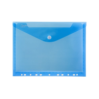 oxybag Dokumententasche mit Eurolochung A4 OPALINE blau