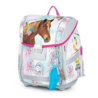 oxybag Schulranzen PREMIUM LIGHT Horse Feathers